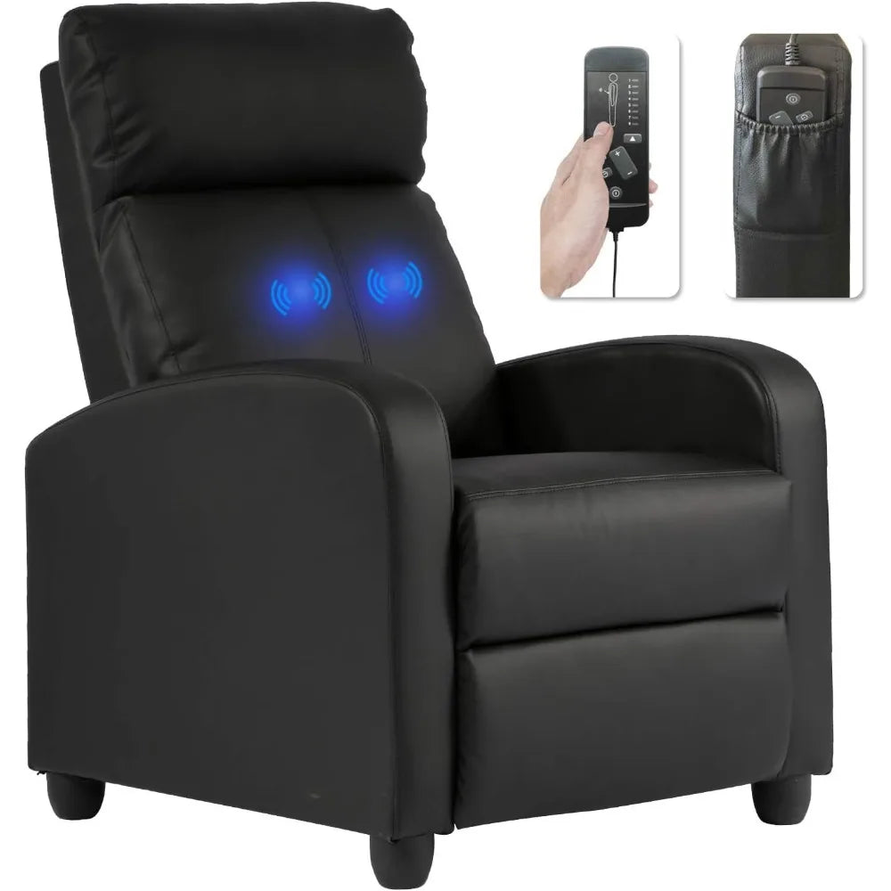 Recliner Chair for Living Room Massage Recliner Sofa Reading Chair Single Sofa Home Theater Seating Modern Reclining Chair