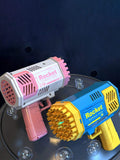 1Pc-32 Hole Space Bubble Gun for Children - Bubble Machine Handheld Gatling Gun Toy