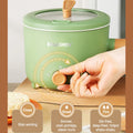 Electric Cooker Kitchen Appliance Double Layer Home for Hot Pot Cooking Soup Heater Multifunction Cooker Mini Non-Stick Pan Pots