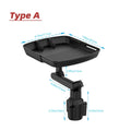 Cup Holder Tray for Car Car Tray Table Passenger Seats 360 Adjustable Stretchable Non-Slip Car Tray for Eating Portable Car