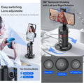 Auto Face Tracking Phone Holder Tripod, No App Required, 360° Rotation Smart Face Body Tracking Tripod