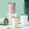 350Ml Automatic Self Stirring Mug Coffee Milk Juice Mixing Cup Electric Stainless Steel Lazy