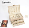 3-Tier with 2 Drawers, Jewelry Boxes Jewelry Holder Organizer, Middle Jewelry Organizers and Storage