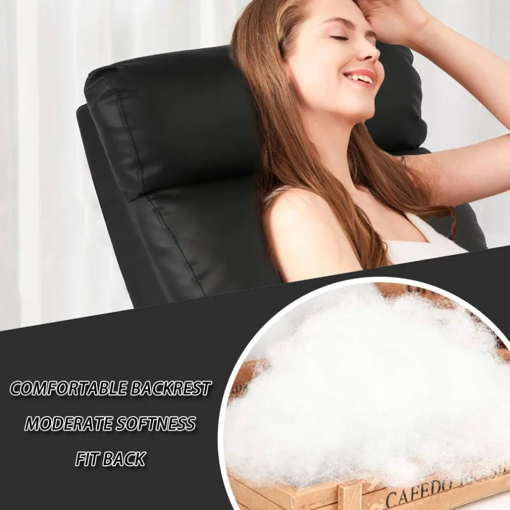 Recliner Chair for Living Room Massage Recliner Sofa Reading Chair Single Sofa Home Theater Seating Modern Reclining Chair