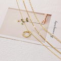 Layered Gold Necklaces for Women, Stackable Dainty 14K Real Gold Plated/Silver Chain Necklace Layering Beach Cute Fashion Pendant Choker Necklaces Trendy Jewelry Set Gifts for Women Teen Girls