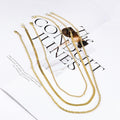 14K Gold Plated Snake,Gold Chain Choker Necklaces,Simple Gold Layered Necklaces,Gold Jewelry