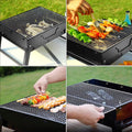 Barbecue Charcoal Grill Portable Folding BBQ Grill Barbecue Small Barbecue Grill,Outdoor Grill Tools