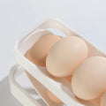 Automatic Scrolling Egg Rack Egg Storage Box Container Organizer Fridge Eggs Dispenser Refrigerator Egg Holder Kitchen Accessory