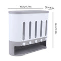 5 in 1 Kitchen Dispensing Container Food Dispenser for Cereals, Rice