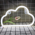 Cloud Neon Signs, LED Cloud Neon Light for Wall Decor, Battery or USB Powered Cloud Sign