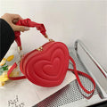 Fashion Love Heart Shape Shoulder Bag Small Handbags Designer Crossbody Bags