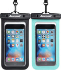 Waterproof Phone Case for Iphone 15 14 13 12 Pro Max, IPX8 Cellphone Dry Bag Beach Cruise Ship Essentials 2Pack-8.3