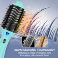 4 in 1 Hot Air Brush  Professional One Step Hair Dryer & Volumizer Upgrade Anti-Scald Negative Ionic