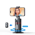 Auto Face Tracking Phone Holder Tripod, No App Required, 360° Rotation Smart Face Body Tracking Tripod